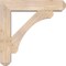 Ekena Millwork Legacy Craftsman Smooth Bracket w/ Offset Brace, Douglas Fir, 7 1/2"W x 34"D x 34"H BKT0806X34X34LEC04SDF - alternate 2